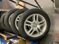 2004 Toyota celica summer tires and rims with wheel nuts