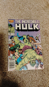 1986 Incredible Hulk #322 Canadian Price Variant Newsstand