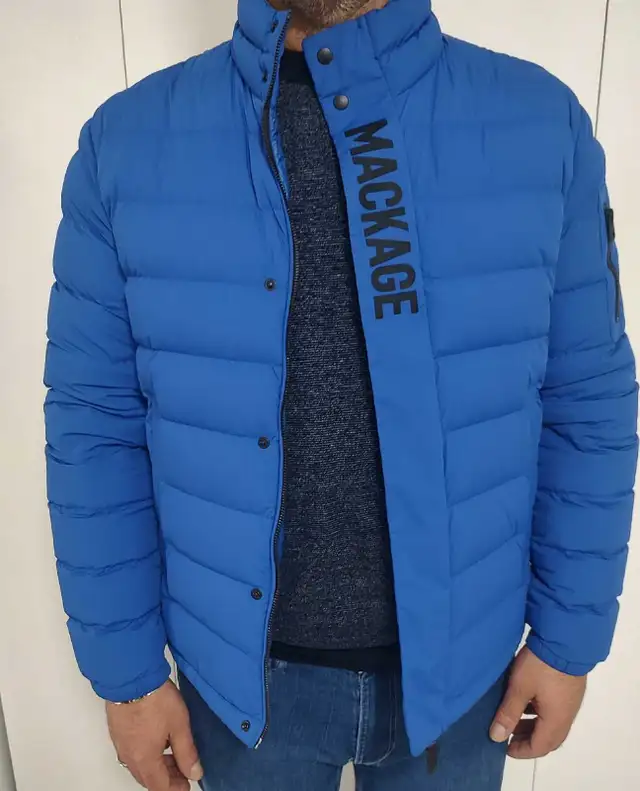 Men's MACKAGE JACKET AUTHENTIC LIKE NEW SIZE MEDIUM in Men's in Windsor Region - Image 3