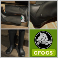 Bottes de pluies neuves / femmes / marque CROCS  / gr 8