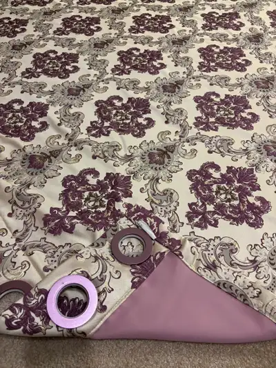 Luxury silky blackout drapes, View more