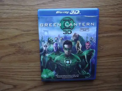 "Green Lantern" Blu-Ray 3D + Blu-ray + DVD Digital Disc + Digital Sheet I have for sale "Green Lante...
