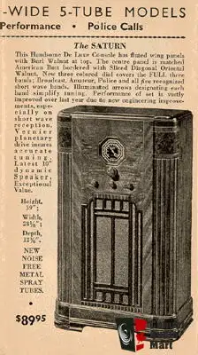 RARE 1937 DeForest Crosley Saturn Delux Series Tube Radio in Stereo Systems & Home Theatre in Truro - Image 8