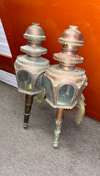 Spectacular Antique Horse & Carriage Lanterns