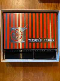 VTG 1960s PARK SHERMAN Mixer's Index Mid Century COCKTAIL index