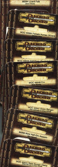 WOTC Dungeons and Dragons Miniatures 2000 TSR