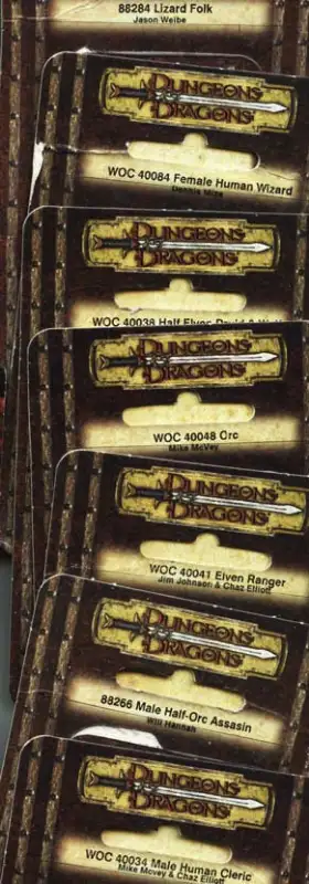 WOTC Dungeons and Dragons Miniatures 2000 TSR, View more