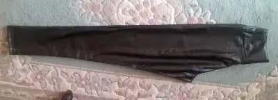 Ladies Leather Look Pants, View more