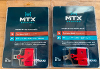 New MTX premium brake pads for Shimano XT/XTR/SLX 2-piston