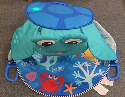 Musical sea turtle baby play mat, View more