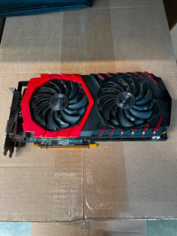 Carte graphique MSI Gaming X RX 580 8GB