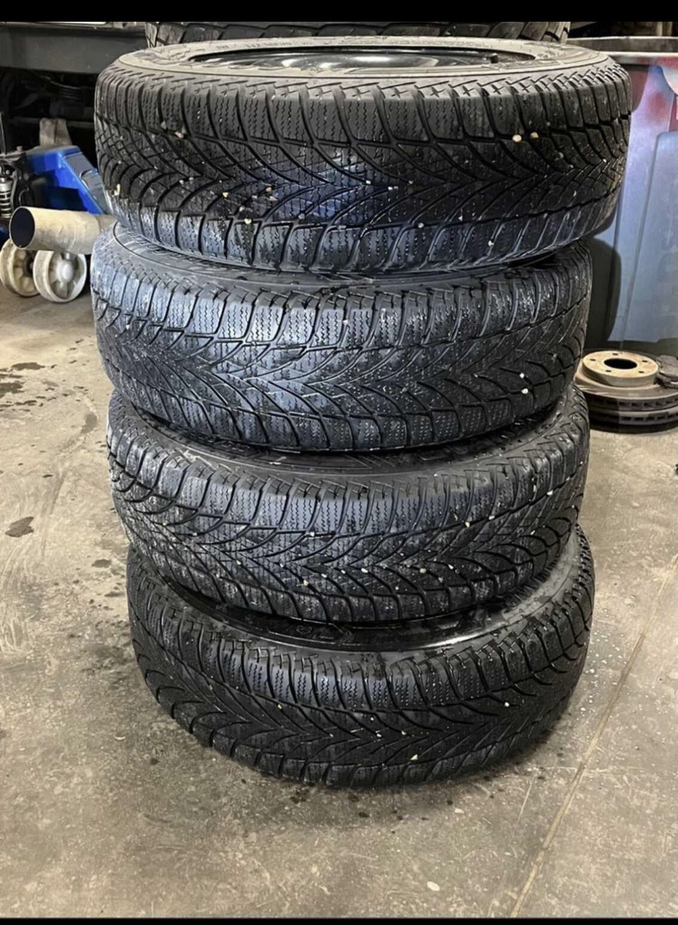 195/65R15 Goodyear Winter Tires | Tires & Rims | Red Deer | Free local ...