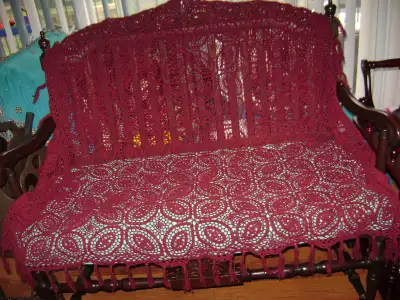 Nappe crochetée vintage, View more