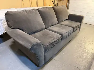 **Dark couch in great shape**, View more