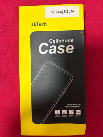 Keep your Samsung Galaxy S22 Ultra protected with this JETech Cellphone Case! It's in new condition...