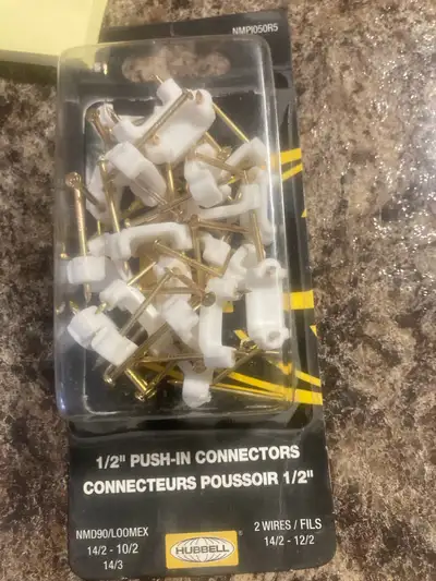 Hubbell 1/2" Push-In Connectors, View more