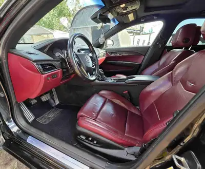 2014 Cadillac ATS Performance Edition fully loaded is a rare model to find with the red interior and...