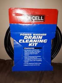 Power Washer Drain Cleaning Kit