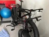 Two   Fatbikes with studded    tires