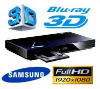 ⭐ Samsung 3D Blu Ray DVD Player. Remote. WIFI. DLNA.