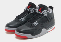 JORDAN   4 BRED   REIMAGINED