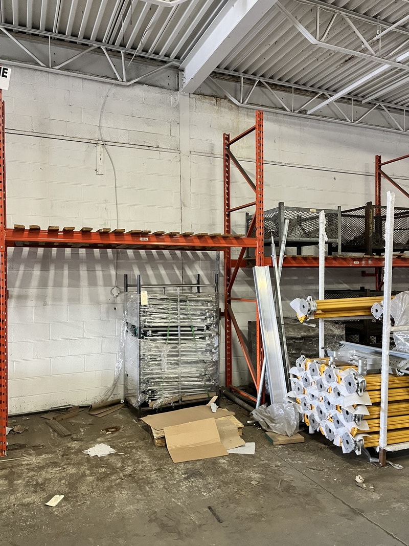 Warehouse Storage Racking (Uprights, Horizontals) Industrial Shelving
