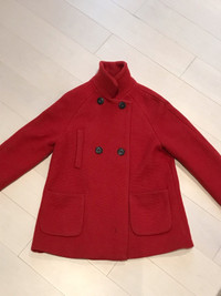 Manteau Zara pour filles Rouge/ Zara Girls Coat Red