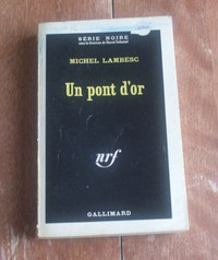 Policier: Un pont d'Or de Michel Lambesc - Vintage