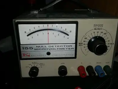 Keithley Instruments Microvoltmeter Null Detector 155 tons of test equipment contact 4 list 514-815-...