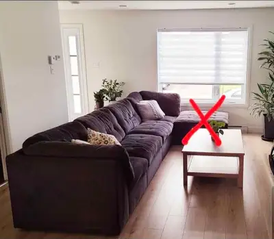 Sofa modulaire à donner, View more