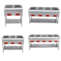 Commercial Electric 2 Well Steam Table -All Sizes Available