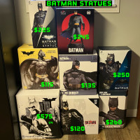 Batman Statues 1/6 & 1/4 Scale Sideshow Collectibels DC Direct +