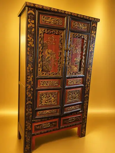 Traditional Chinese Wedding Cabinet, View more
