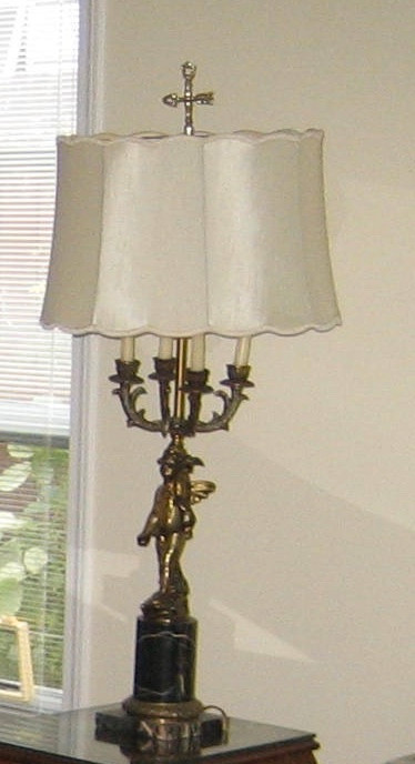 End table angel lights in Home Décor & Accents in Renfrew