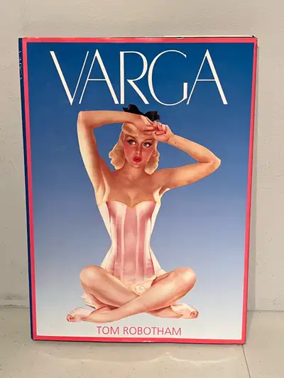 Vintage 1991 Varga Pin Up Girls Hardcover Book Tim Robotham, View more