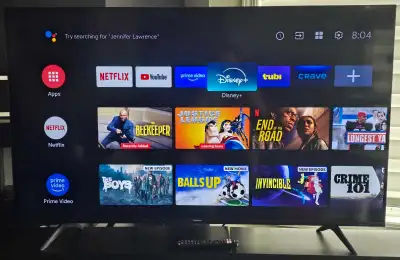 55" Hisense 4K UHD-HDR Smart TV, View more