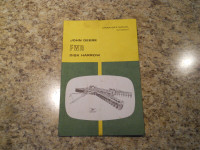 John Deere Model FWA Disk Harrow manual