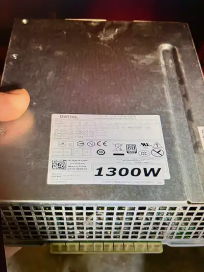 1300w Dell power supply, View more