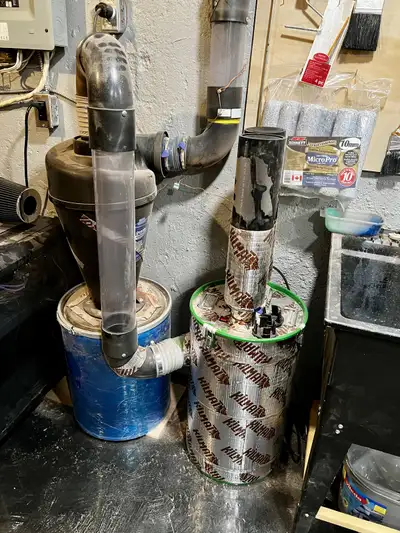 Woodworking Dust Collection Combo Vacuum and Separator, View more