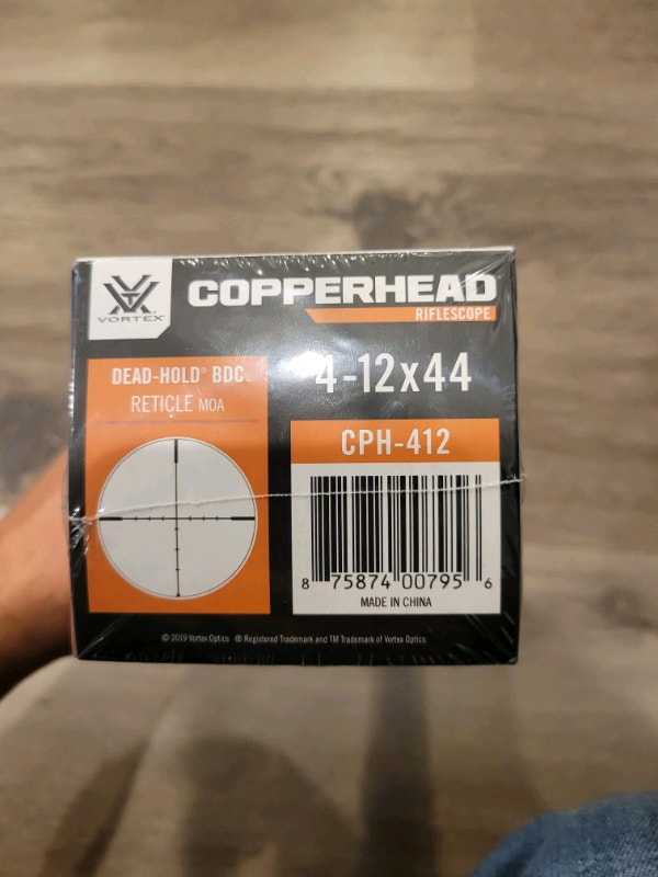 Vortex copperhead rifle scope Fishing, Camping & Outdoors Red Deer
