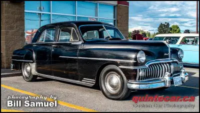 1950 DeSoto Custom Tires - new Front disc brake upgrade Flathead in-line 6 Cyl Fluid Drive Transmiss...