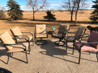 Patio Chairs with cushions