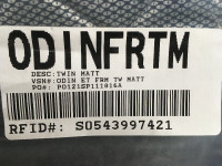 ODIN Twin Mattress – FIRM, NEW, Matress & Box Spring