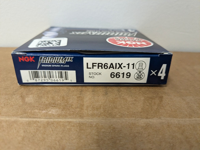 Spark Plugs - NGK Iridium IX - LFR6AIX-11 6619 in Other Parts & Accessories in Edmonton - Image 2