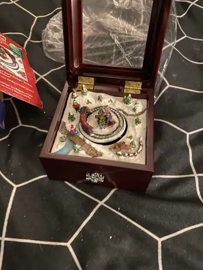 Christmas Music Box and Wall Plaques, View more