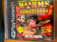 Playstation- WORMS Armageddon