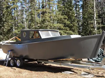 This Boat is not Seaworthy as it is. The Bottom has to be replaced. What it gets you is a Kubota 24H...