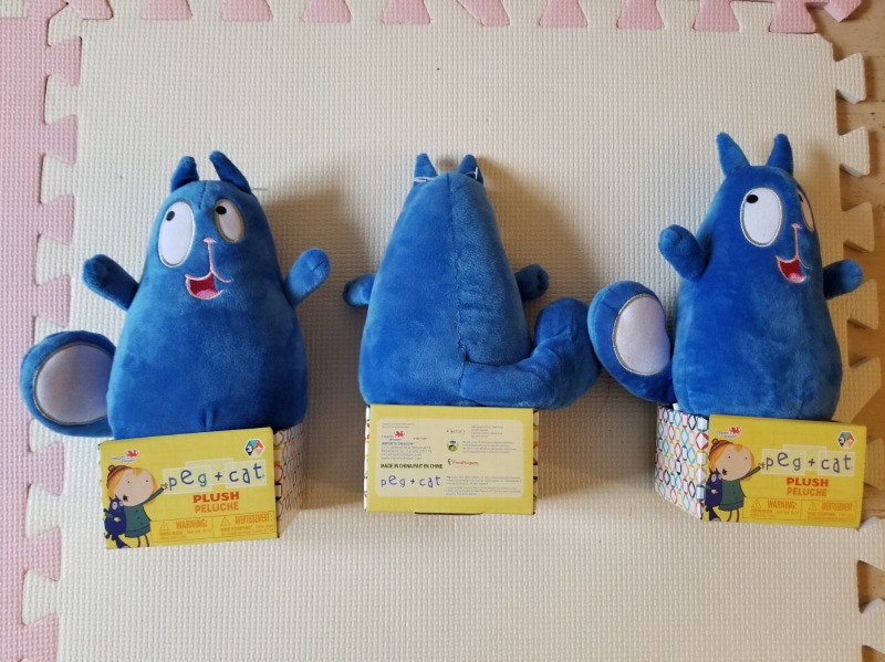 plush peg cat