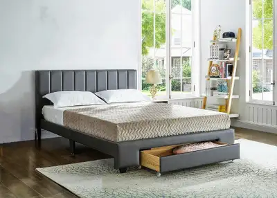 Double Full Bed with Storage , View more