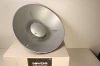 Genuine Bowens 15" Beauty Dish Reflector Strobe Lighting